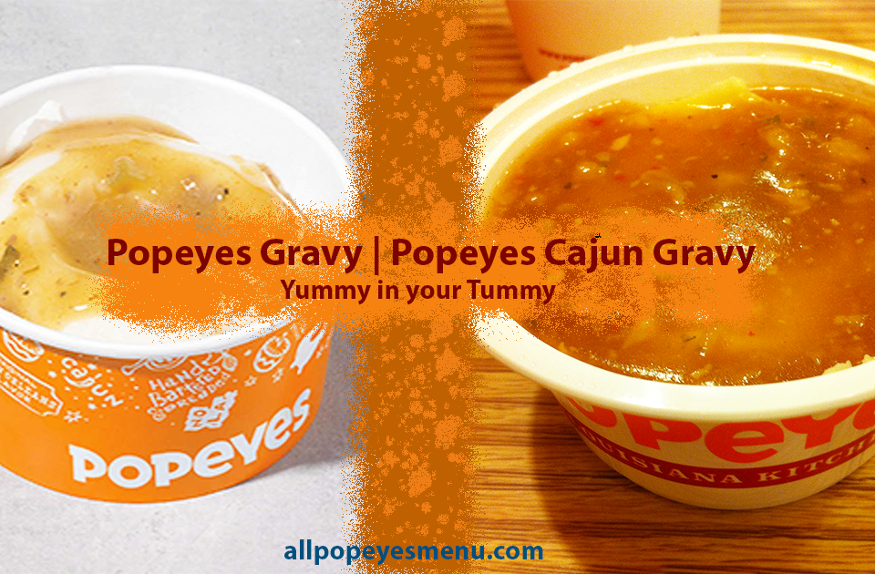 Do Popeyes gravy have pork in it?
