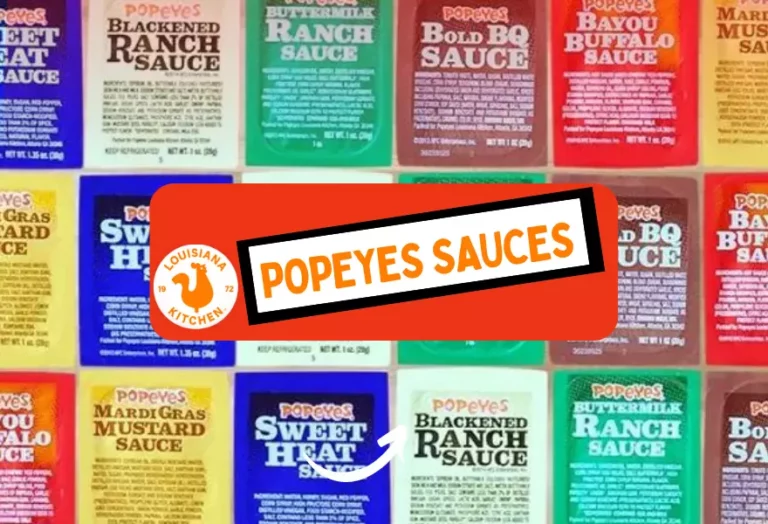 popeyes sauces