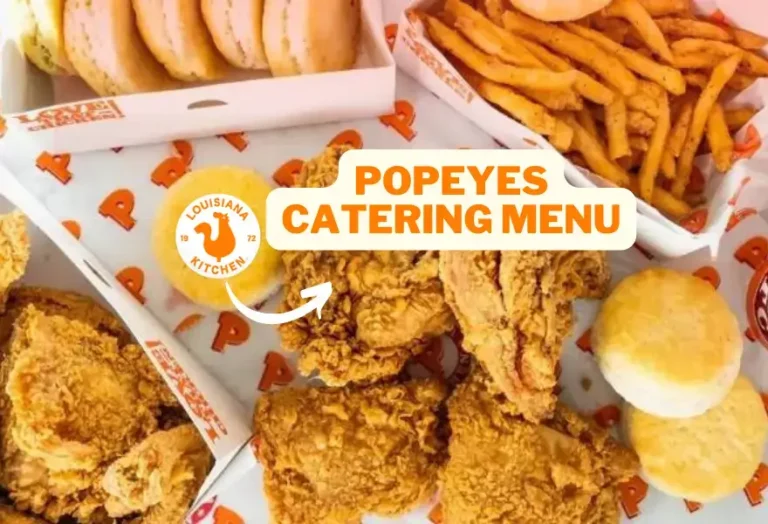 popeyes catering menu with prices